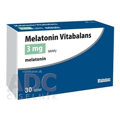 MELATONIN VITABALANS 3MG TBL NOB 30 – Hledejceny.cz