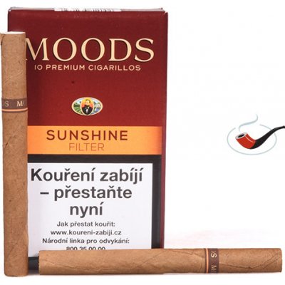 Dannemann Moods Sunshine Filter 10 ks – Zboží Dáma