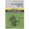 Rybářské háčky Korum Supersteel Allrounder Hooks Barbed vel.4 10ks