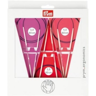 Sada kruhových pletacích jehlic ERGO - PRYM (3ks) – Zboží Mobilmania