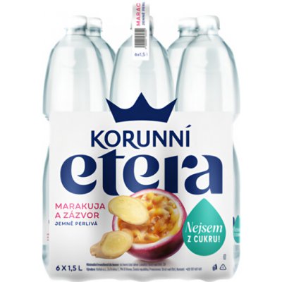 Korunní Etera Maracuja & Zázvor 6 x 1,5 l – Hledejceny.cz