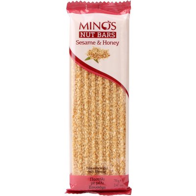 Minos Sezamová tyčinka v medu 70 g – Zbozi.Blesk.cz