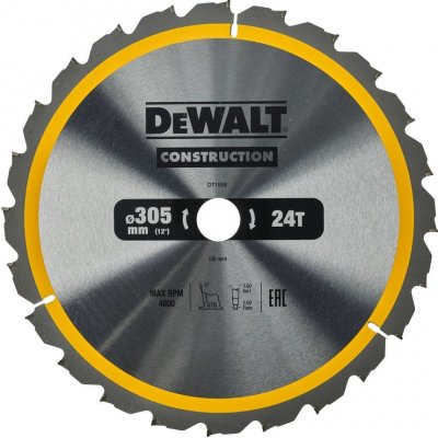 DeWALT DT1958 Pilový kotouč 305x30mm 24z ATB -5° – Sleviste.cz