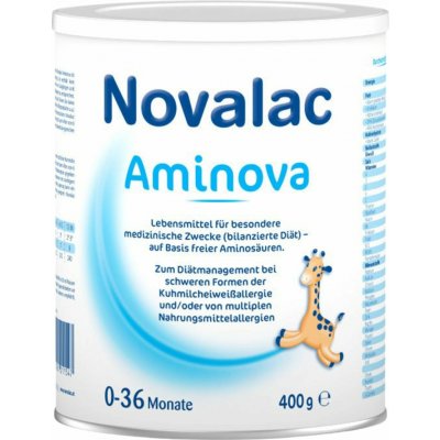 Novalac Aminova počáteční kojenecká výživa při alergii na kravskou mléčnou bílkovinu 400 g – Zboží Dáma
