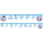 Procos s.a. Narozeninový nápis Frozen Wind Spirit Happy Birthday 200 cm – Zboží Dáma