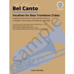 Giuseppe Concone Bel Canto Vocalises for Bass Trombone Tuba noty na pozoun, klavír + audio – Hledejceny.cz