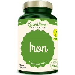 Greenfood Nutrition Železo 90 kapslí