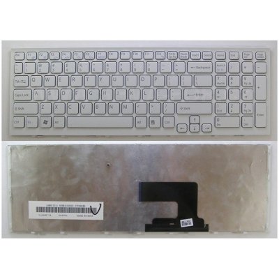 klávesnice Sony Vaio VPC-EH bílá US – Zboží Mobilmania