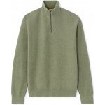 Celio svetr Celim s límcem na zip zelená – Hledejceny.cz