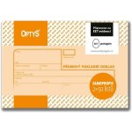 Optys 1091 Příjmový pokladní doklad A6 samopropisovací 2x50 listů – Sleviste.cz