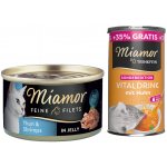 Miamor Feine Filets jelly světlý tuňák & krevety jelly 6 x 100 g – Hledejceny.cz