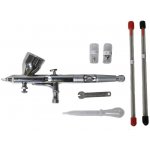 MAR-POL Airbrush - stříkací pistolka s regulací + 3 trysky – Zboží Mobilmania