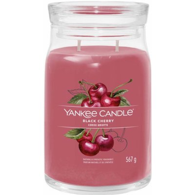 Yankee Candle Signature Black Cherry 567 g – Zboží Dáma Yankee Candle Signature Black Cherry 567 g – Zboží Dáma