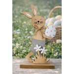 Zajíc dřevo 22,5cm natural – Hledejceny.cz