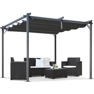 Garden Point GAP215 La Palma 3 x 3 x 2,3m antracit – Sleviste.cz