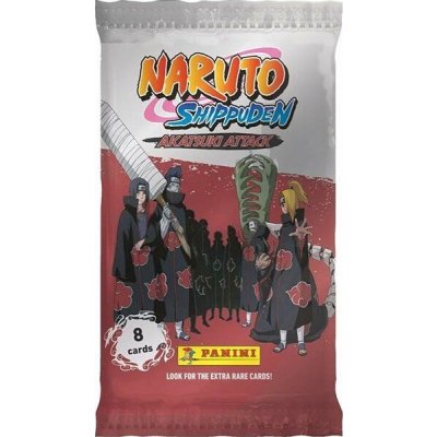 Panini Naruto Shippuden Akatsuki Attacks Trading Cards Booster