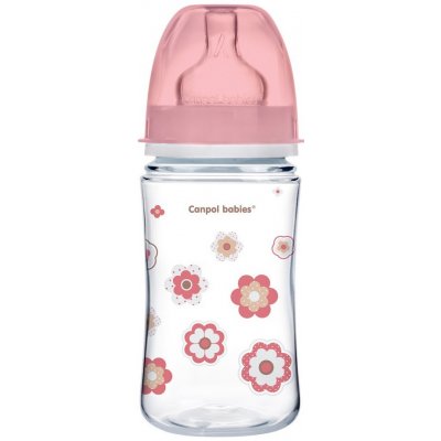 Canpol babies EasyStart Newborn baby růžová 240ml – Zboží Dáma