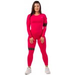 Nebbia Sporty Smart Pocket HW Leggings FGLG 404-PINK – Zboží Mobilmania