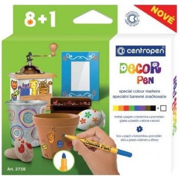 Popisovač CENTROPEN 2738/8+1 DECORPEN