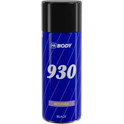 HB BODY 930 nátěr na podvozky 400 ml Černá – Zboží Mobilmania