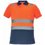 Cerva polokošile CADIZ HV oranžová/navy XS – Zboží Dáma
