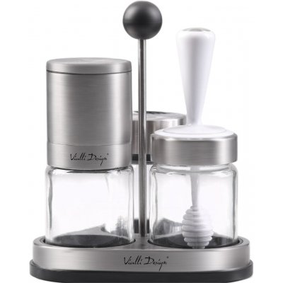 Vialli Design Soho slánka a pepřenka průhledná – Hledejceny.cz