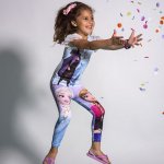 Ledové království Anna a Elza Frozen legíny : – Zboží Dáma