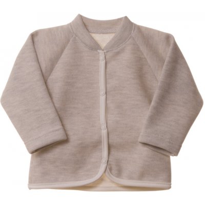 MKcool kabátek s kapucí svetrovina MK1945 šedý – Zboží Dáma