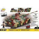 COBI 3113 II WW Panzer VI Ausf. B Königstiger, 1:35, 802 k, 1 f – Zboží Dáma