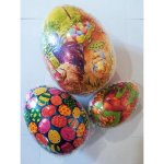 Papírové vejce 12cm barevné SL – Zboží Dáma