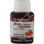 MedPharma Beta karot.10.000 m.j.Panth.+ Paba 37 kapslí – Hledejceny.cz