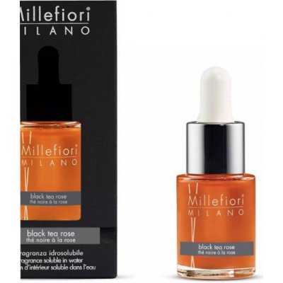 Millefiori Milano Aroma olej Natural Black Tea Rose 15 ml