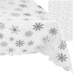 Textilomanie Vánoční ubrus SILVER STAR 140x220cm – Zboží Dáma