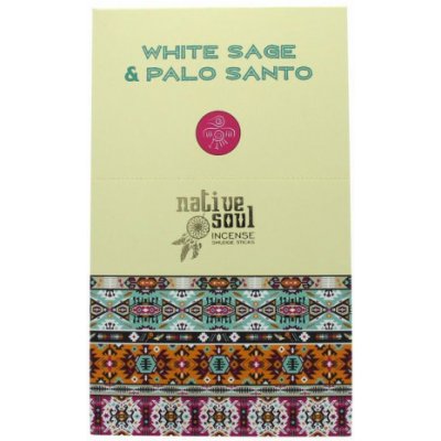 Encens Green Tree Native Soul Sauge Blanche & Palo Santo vonné tyčinky 15 g – Hledejceny.cz