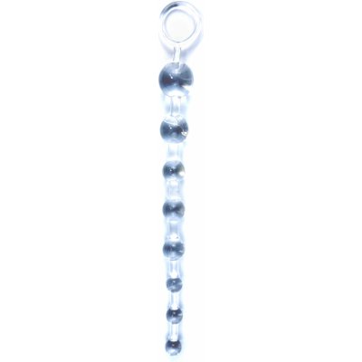 Boss Series Jelly Anal 10 Beads Clear – Zboží Dáma