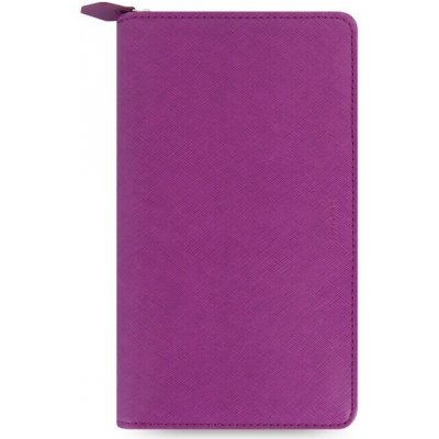Filofax Saffiano ZIP Compact A6 týdenní 2026 malinový – Zboží Živě