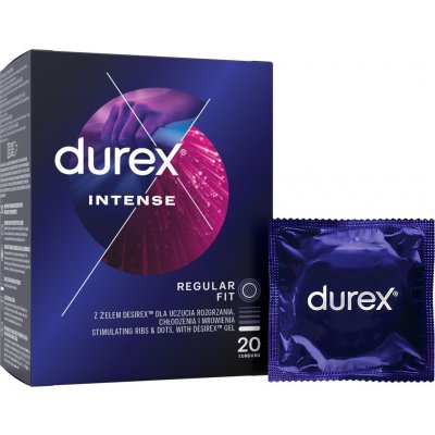 Durex Intense Orgasmic 20 ks – Zboží Dáma