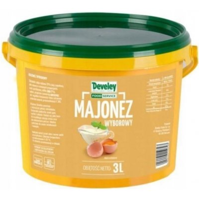 Develey Výběrová majonéza Premium 3 kg – Zboží Dáma
