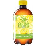 Captain Kombucha Kombucha zelený čaj citron bio 400 ml – Zboží Mobilmania