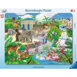 Ravensburger rámové Návštěva v ZOO 45 dílků – Hledejceny.cz