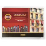 Koh-I-Noor Sada suchých pastelů TOISON DOR 36 barev – Zboží Dáma