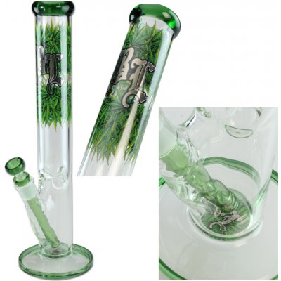 Simax Bong Black Leaf Bush 40 cm Čirá Flask – Hledejceny.cz