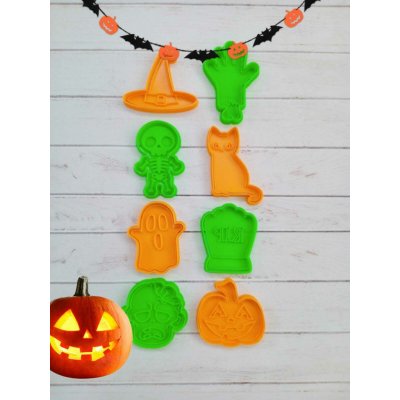 Sada vykrajovátek - Halloween 21 Velikost: 14-16 cm – Hledejceny.cz