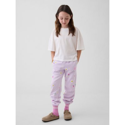 GAP Dětské tepláky s logem Fialová – Zboží Mobilmania