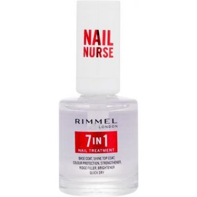 Rimmel London Nail Nurse 7in1 Nail Treatment víceúčelový pečující lak na nehty 12 ml