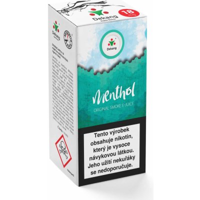 Dekang Menthol 10 ml 6 mg – Sleviste.cz