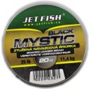 Rybářské lanko JET FISH ŠŇŮRA BLACK MYSTIC 20m 25lb