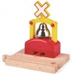 Hape Kolejnice s automatickým zvonkem – Zboží Mobilmania