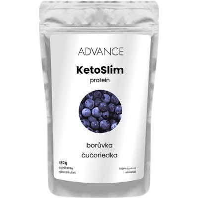 Advance Ketoslim Borůvka 480 g – Zboží Mobilmania