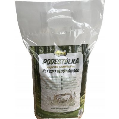 Limara Dřevěná měkká podestýlka 7 kg 14 l – Hledejceny.cz